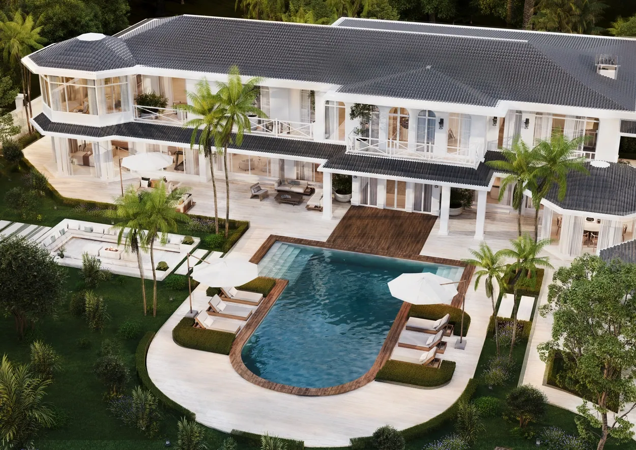 Private villa at Pemba Living overlooking the Indian Ocean
