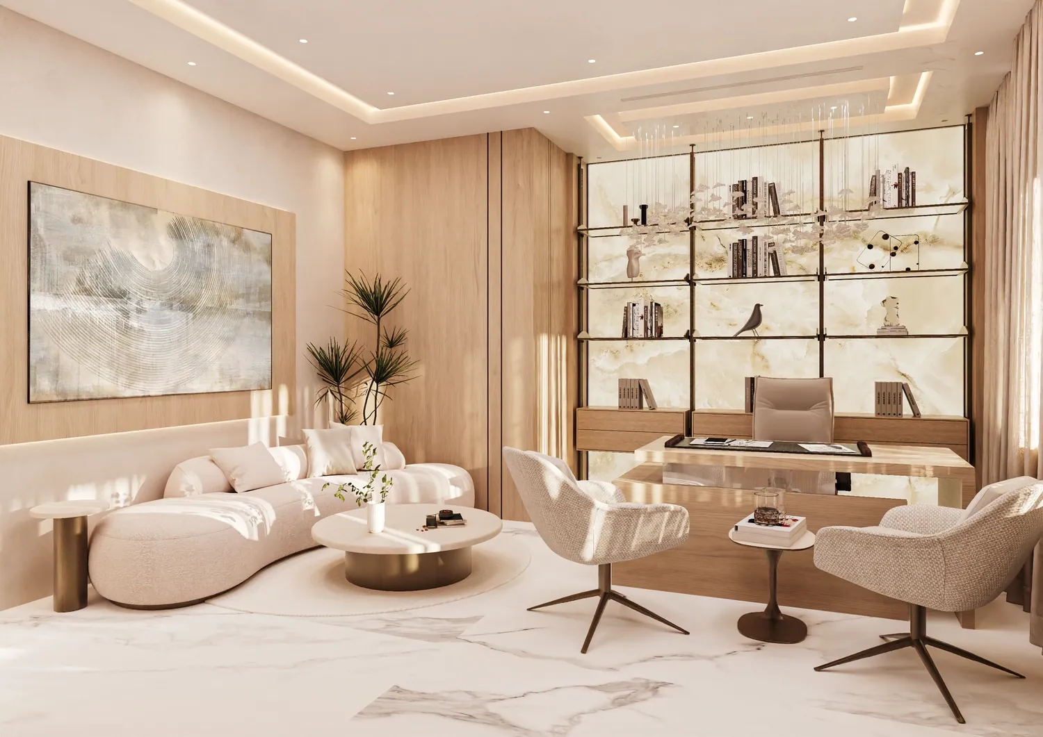 Workspace at the Dubai Headquarters